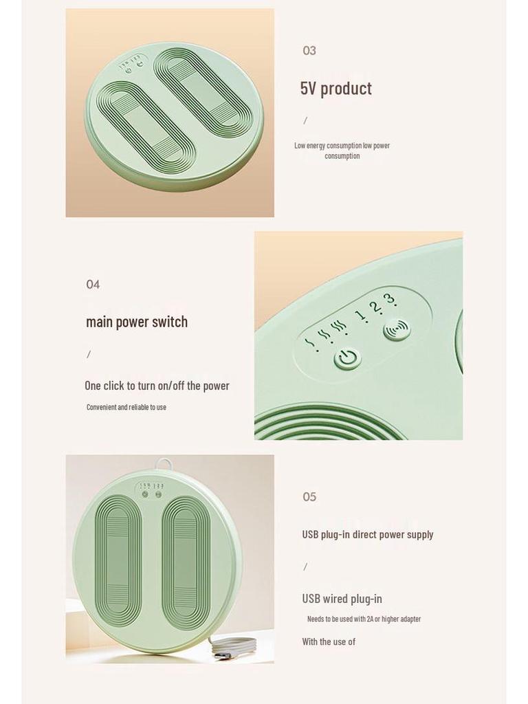 Under-Desk Foot Warmer: Winter Office Heater & Electric Blanket Cushion