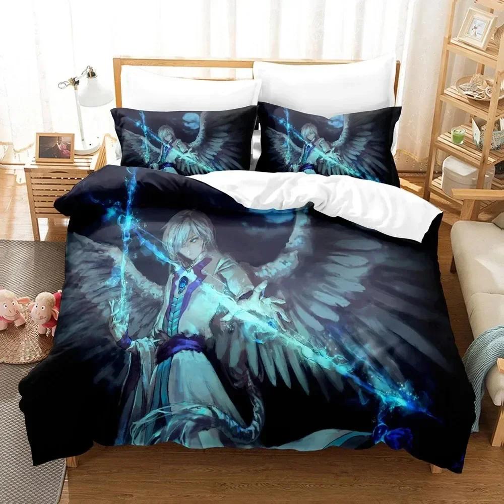 3D Cardcaptor Sakura Bettwäsche-Set Bedrucktes Bettwäsche-Set Mit Kissenbezug Bettbezug Weich Einzel Doppel Queen King Size Heimtextilien