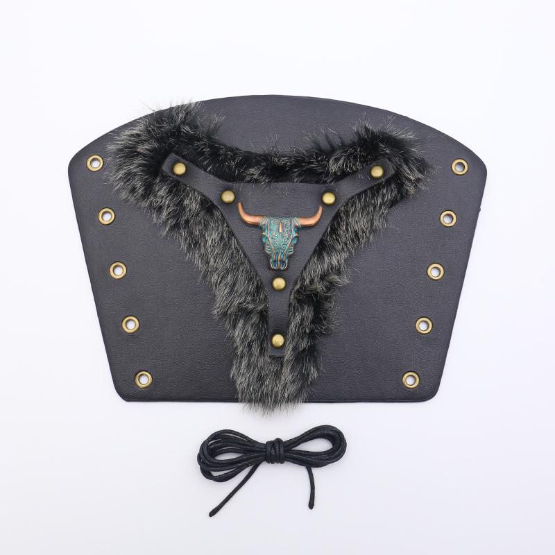 Bărbați Medieval Cosplay Armură din Piele PU Mănuși Manșete cu Șireturi Viking Pirat Cavaler Mănușă Brățară Brățară Accesorii Steam Punk