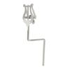 Portable Metal Sax Lyre Sheet Music Clip Saxophone Marchings Clamp-On Stand