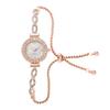 Orologi da Donna di Lusso Semplici Orologi al Quarzo Orologi con Quadrante Piccolo Bracciale Orologio da Donna Orologio Regalo Relogio Feminino