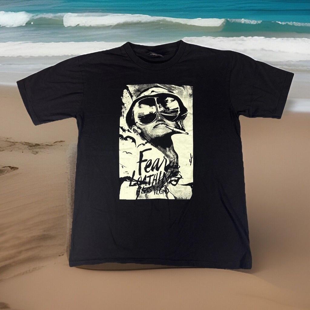 Vintage 90s Fear And Loathing In Las Vegas Womens XL Excellent Dead Head Tee
