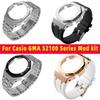 GMA-S2100 Mod Kit For Casio G-SHOCK GMA S2100 men Stainless Steel Metal case Rubber Watch Strap Modified Watchband Accessories