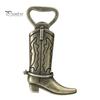 Cowboy Birthday Party Supplies Boot Bottle Opener, Durable Zinc Alloy Western Theme Openers with Style Giveaways Thank You Card, Unique Favors