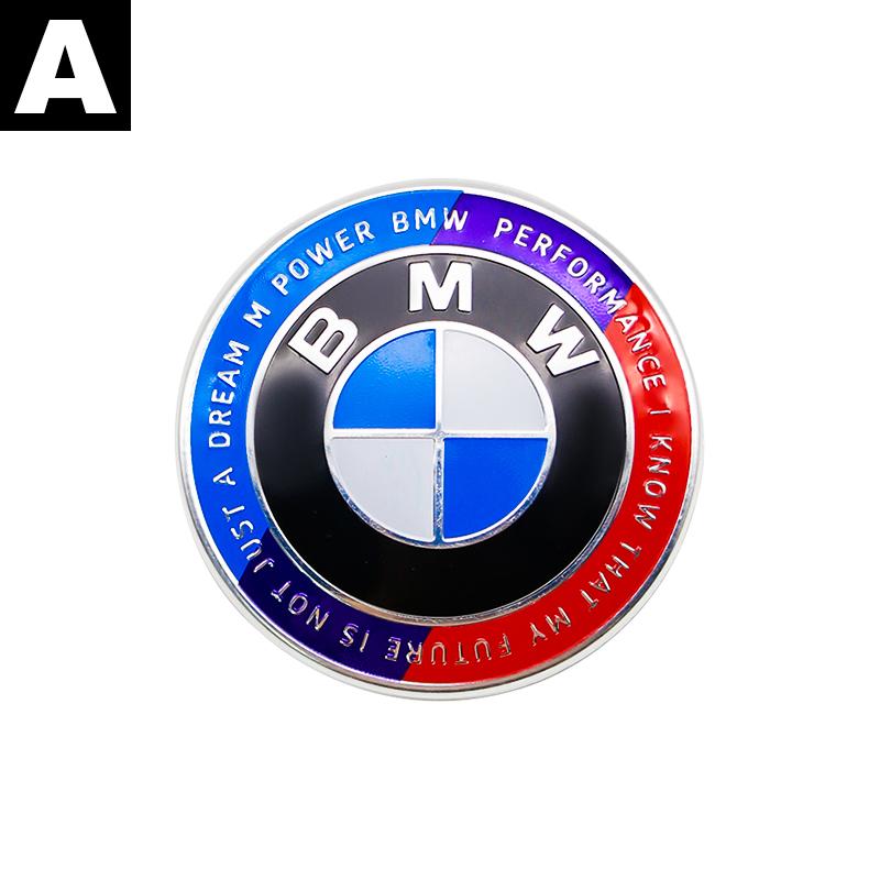 

BMW 2 Fixed Foot Emblem 74mm 82mm Rear Boot Badges Front Hood Emblem ABS logo For BMW F10 E64 E63 E60 E52 E83 E46 E92 E90 E93 1Pc 74mm