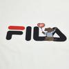 FILA Original Trendy Casual T-Shirt Men tops Cloud-Mushroom-White F61M629101FWT