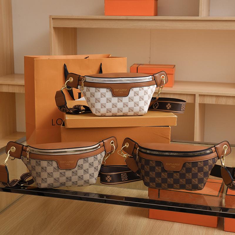 Neue Damentasche, ins trendige Nischen-Brusttasche Bauchtasche, modisch einseitig tragbar Crossbody, entfesselt vielfältigen Charme.