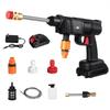 2000W 90Bar High Pressure Car Washer Water Guns Portable Cordless Pressure Car Washing Machine Cleaner Adjustable Nozzle