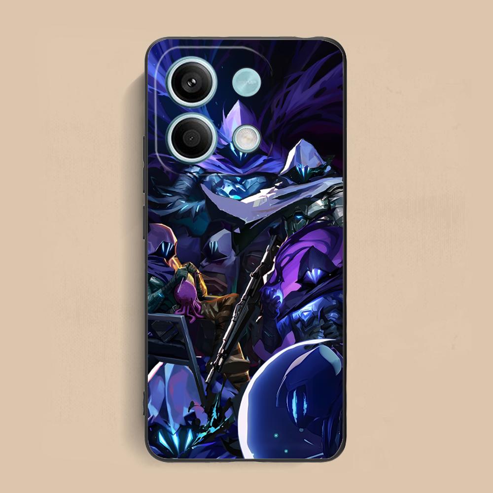 

Valo Omen Phone Case for Xiaomi Redmi Note 14 13 12 11 S Pro Plus 4G 5G Soft TPU Shockproof Cover Redmi Note 11S 4G