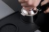 La mellow Espresso Coffee Tamper 515358mm Coffee Tamper for Espresso Machines (51mm Stainless Steel with Aluminum Handle) with Tamper Mat