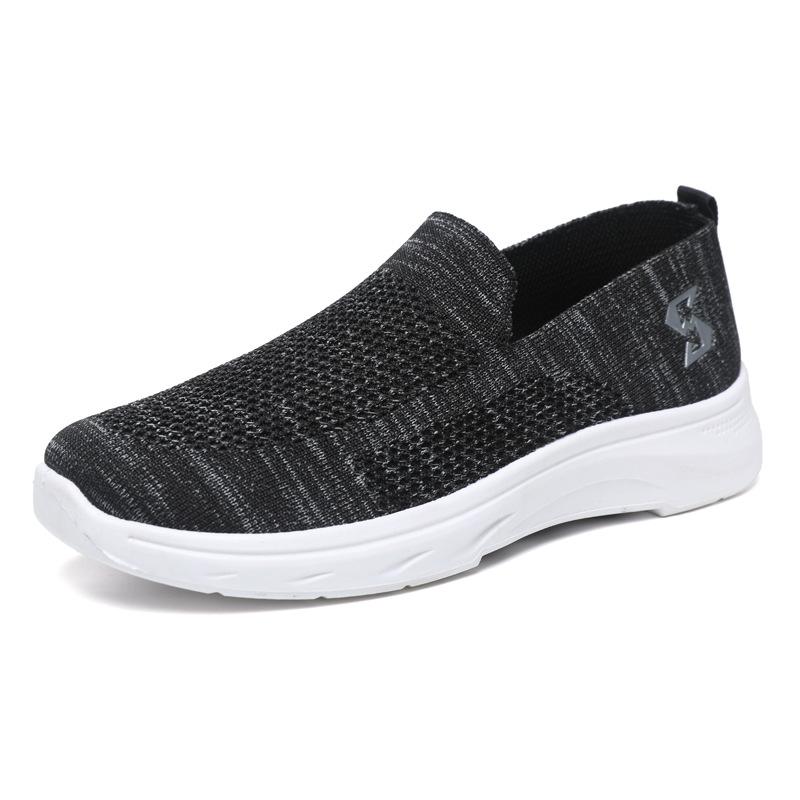 Women's Shoes, Sports Shoes, Spring and Autumn New Soft-soled Cloth Shoes, Breathable Mesh