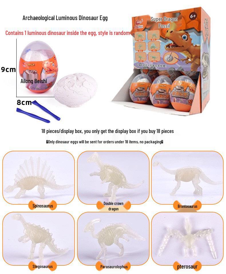 Gem Dinosaur Fossil Teaching Aids: Archaeological Excavation Toys for Primary School Students