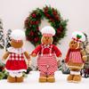 Man Whimsical Gingerbread Doll With Chef Hat In Expandable Styles For Joyful Decor Christmas