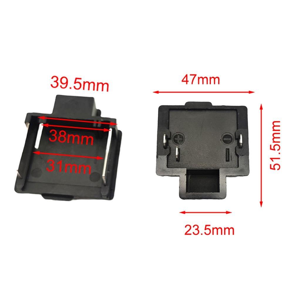 Battery Adapter Battery Connector Power Tool Repair ABS And Metal Construction Replacement Terminal For MKT 18V Power Tools
