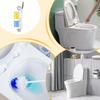 Toilet Bowl Cleaner Wand Kit Deep Cleaning Scrubbing Bathroom Maintenance System Toilet Bowl Brush With Wand Refills For Sink