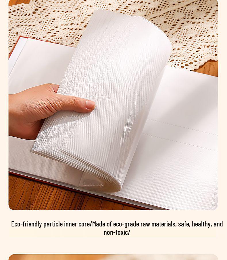 5-6 Inch Large Capacity Photo Album Scrapbook for Family and Couples