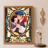 Diamond Painting 5D DIY Snow White Diamond Painting Set Suitable for Adults/Beginners Creative Gift Home Decoration