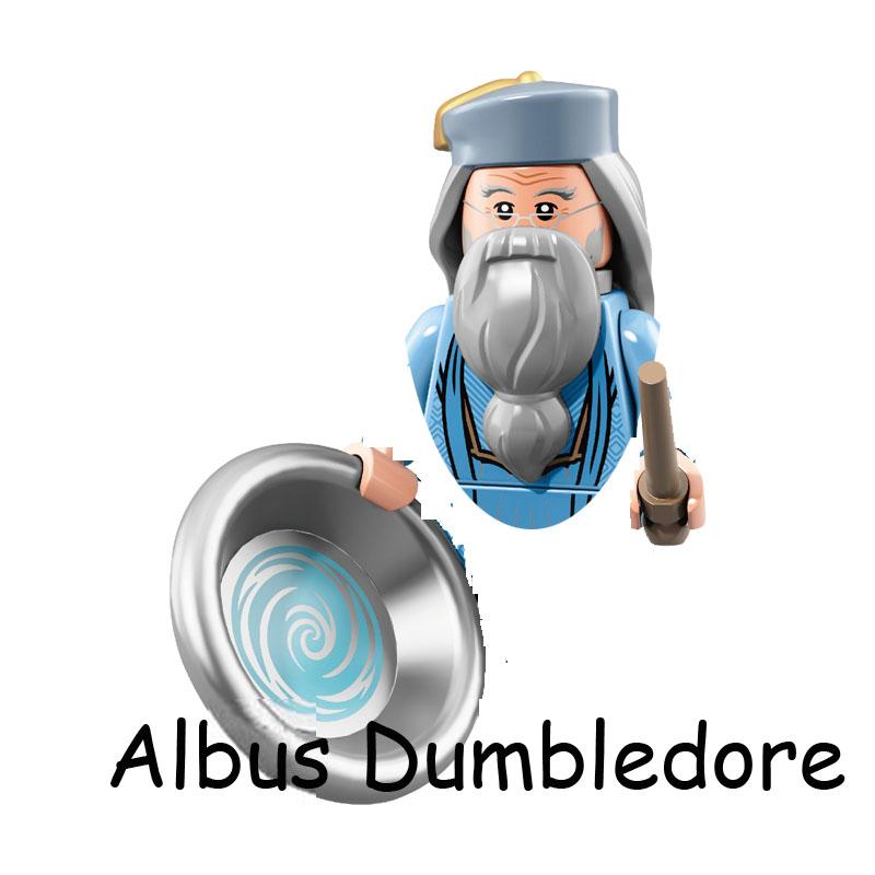 Magic Animals Newt's Case of Magical Thestral Patronus Stag ELK Fluffy Dementor Buckbeak Model Figure Blocks  Toy For Children