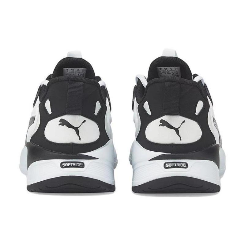 PUMA Softride Premier Ombre Breathable Running Shoes Men Black White 376189-02