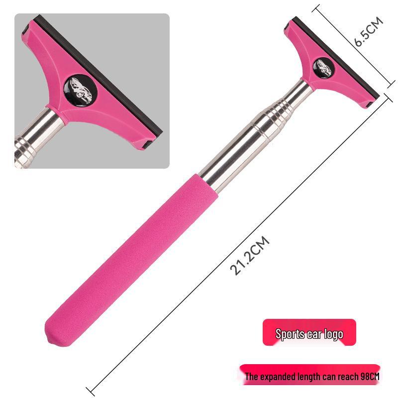 Retractable Rainproof Rearview Mirror Wiper: Anti-Fog and Water Removal Artifact