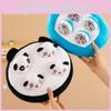 Frühkindliches Karotten-Stofftier Für Kinder Mit Entzückenden Panda- Und Doraemon-Designs Und Kurzem Plüschstoff