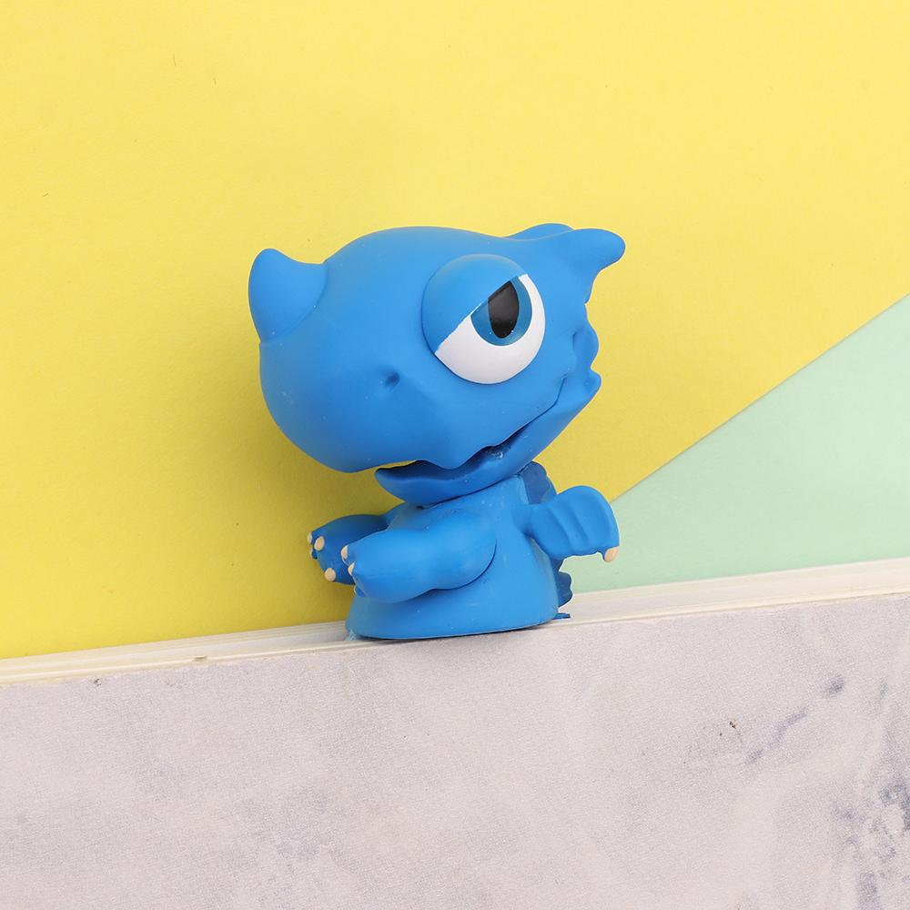 New Stereo 3D Dinosaur Bookmarks PVC Cute Funny Stationery Student Stationery Cartoon Animal Bookmarks