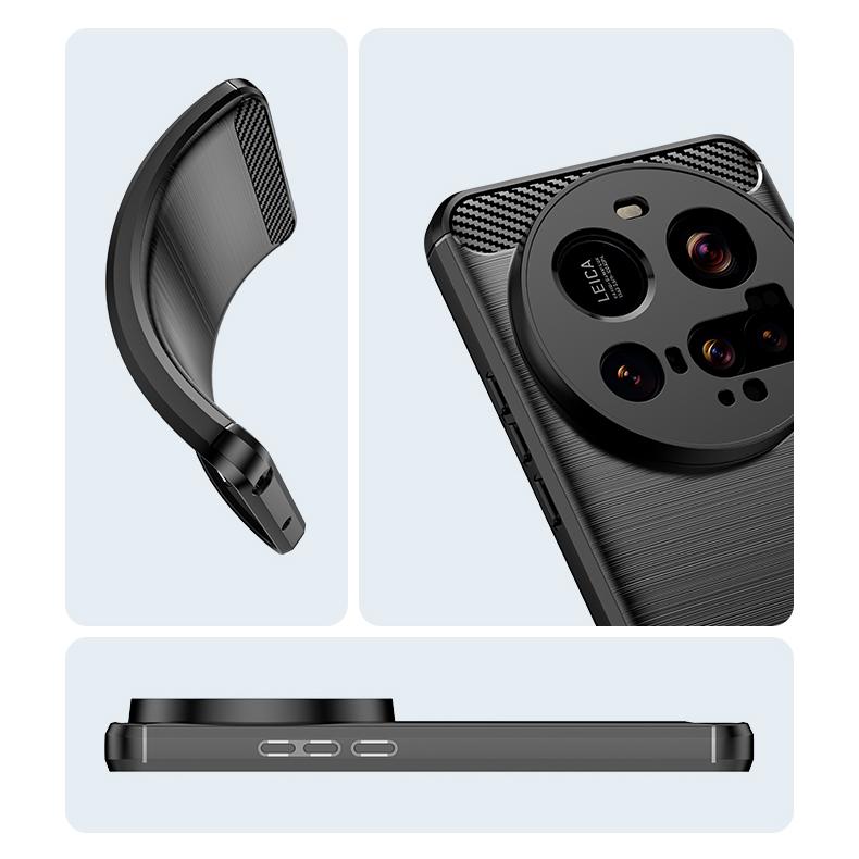 For Xiaomi 15 Ultra Case Xiaomi 15 Ultra Cover Shockproof Silicone Brushed TPU Protective Phone Back Cover For Xiaomi 15 Ultra