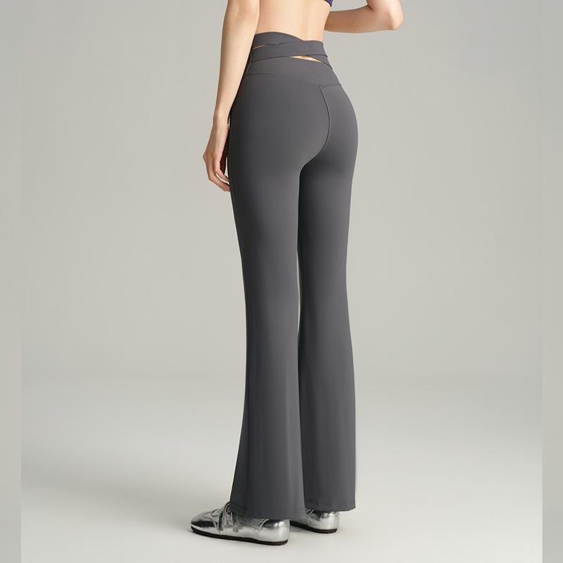 2026 Summer Lightweight High-Waisted Breathable Micro-Flare Yoga Pants