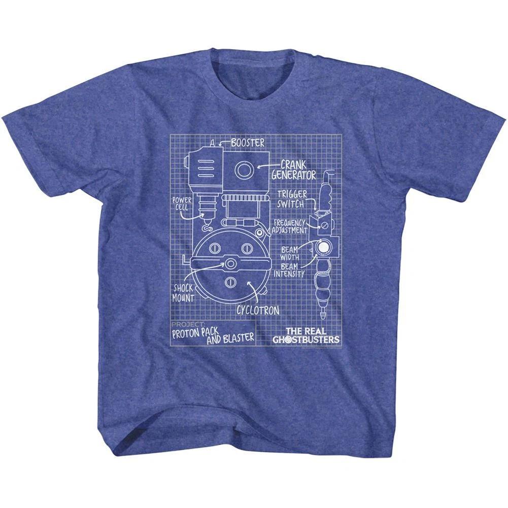 The Real Ghostbusters Blueprints TV Children s T-shirt 110