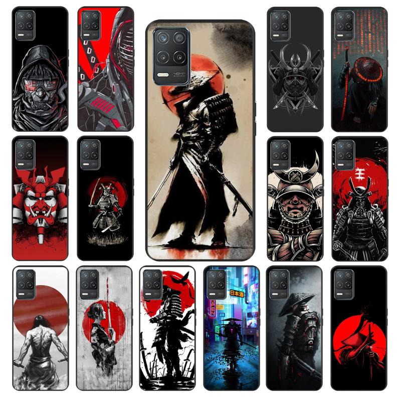 

Чехол для телефона японский самурай для OPPO Realme GT 2 Pro X2 Pro XT C25S 8 7 6 Pro 6i Realme GT Master C3 C21 C21Y C11 X3 SuperZoom Realme 6 Pro