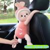 Hanging Plush Tissue Box Cartoon Car Tissue Storage Creative Car Seat Tissue Box  Family Car