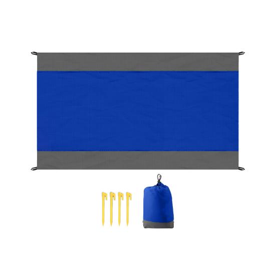 

Пляжный коврик Портативный водонепроницаемый складной коврик для пикника для кемпинга Износостойкий влагостойкий коврик для пикника для путешествий S королевский синий