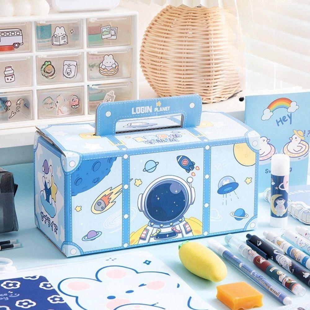 Multifunctional Stationery Lucky Gift Learning Tool Panda Gift Pack Capybara Stationery Set  Office