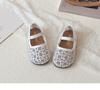 2026 Spring Girls' Breathable Mesh Lace Princess Shoes - Korean Style Soft Sole Casual Shoes