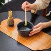 2Pcs Pouring Spout Matcha Bowl Set Handcrafted Smooth Surface Matcha Tea Set Multipurpose Easy To Clean Ceramic Matcha Tool