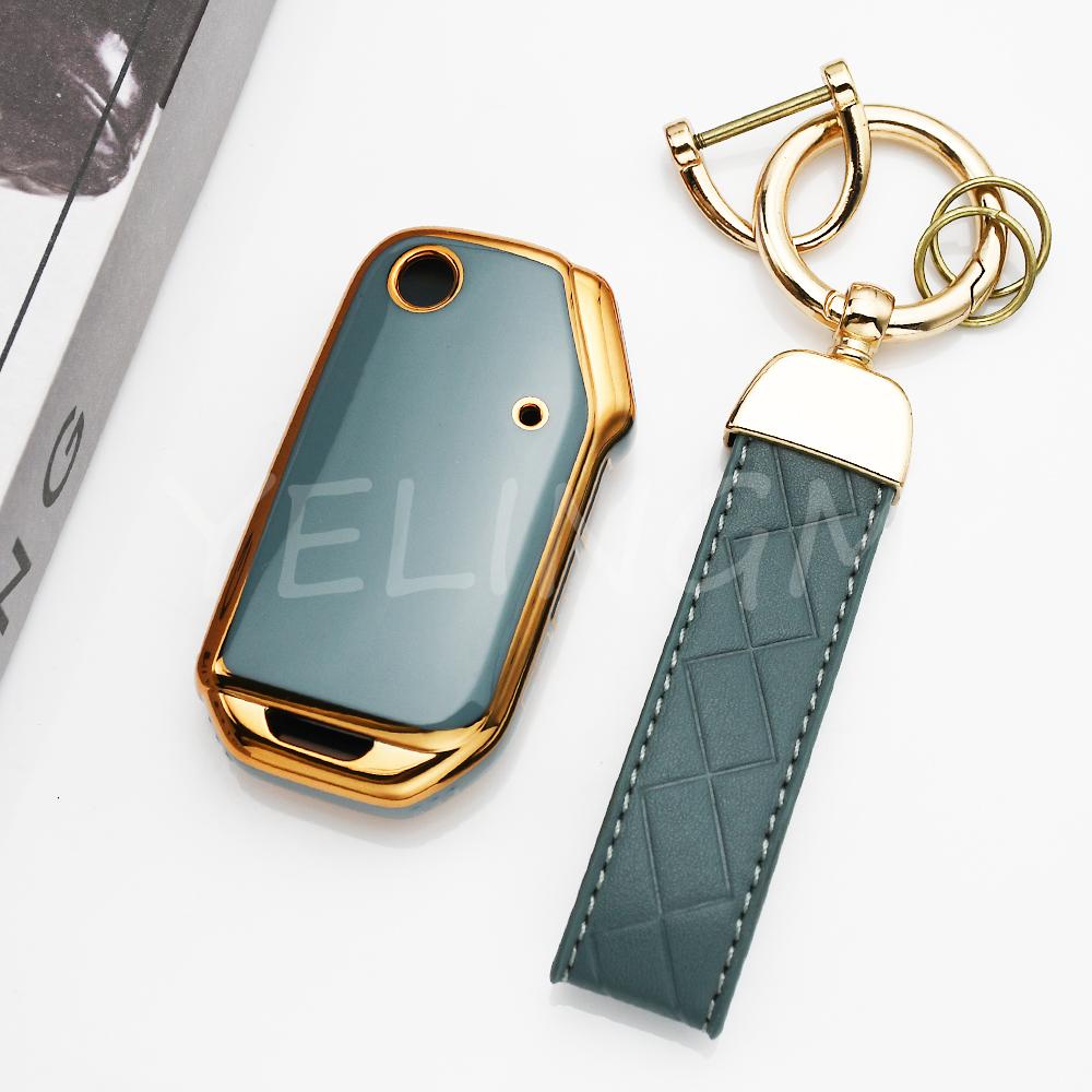 3 Button Tpu Car Remote Flip For Kia Sportage Ceed Xceed Sports K5 Seltos     Key Case Cover Fob Keychain Shell