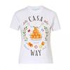 Casablanca Womens/Ladies Casa Way Printed Fitted T-Shirt