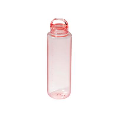 CB Japan Tritan Water Bottle with Measuring Tape Pink 1000ml Easy with Integrated EDGE BOTTLE 1000 Ml [Dishwasher Safe] Opening/Closing 180-Degree