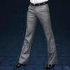 Men's Casual Wide-Leg Dress Pants - Non-Iron, Flared, Loose Fit