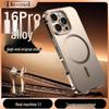 IM-CHEN Magsafe Metal Phone Case for iPhone 16 Pro/Pro Max
