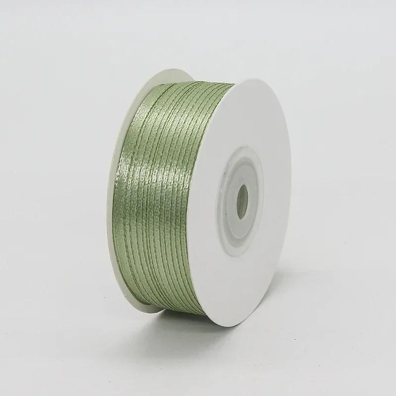 100yards 3MM Double Sided Satin Ribbon DIY Handmade Gift Wrapping Christmas Wedding Decorations Clothing Accessories Ribbons