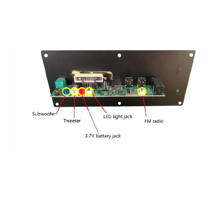 Bluetooth-Compatible Sound Amplifier Module With FM Radio USB Memory Card Support Remote Control For Speaker Karaoke