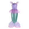 Ariel Prinses Kostuums Cosplay Jurk voor Kinderen Meisjes Zeemeermin Jurk Meisjes Zomer Casual Halloween Verjaardagsfeest Verkleden