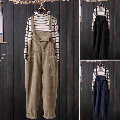 corduroy overalls with bibs