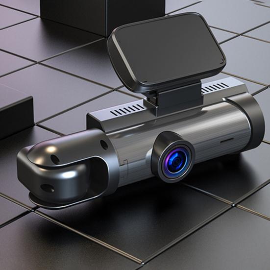 1080P Dash Cam Driving Recorder with Night Vision Loop Recording Wide-Angle Universal Easy To Install Dual Camera Dash Cam