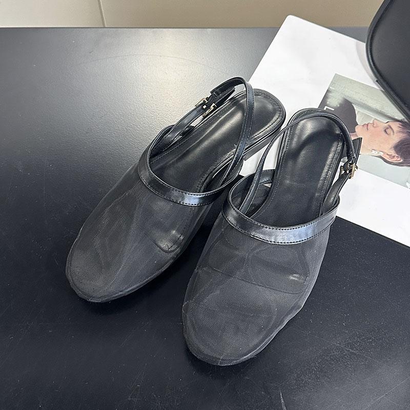 Fashion Fashion Mesh Breathable Ladies Flats With Shoes Shallow Luxury Female Round Toe Flats Sandals Shoes For Women New In Summer