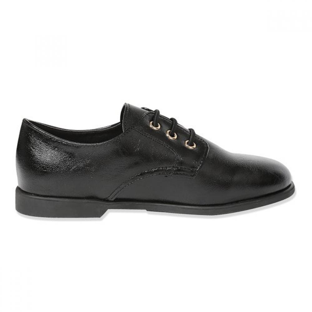 The Coffee Bean   Tea Leaf Black Enamel Loafer Ba11af01bk