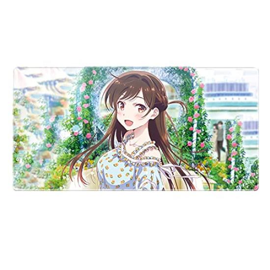 

Мидзухара Чизуру Большой аниме игровой коврик для мыши Девушка напрокат