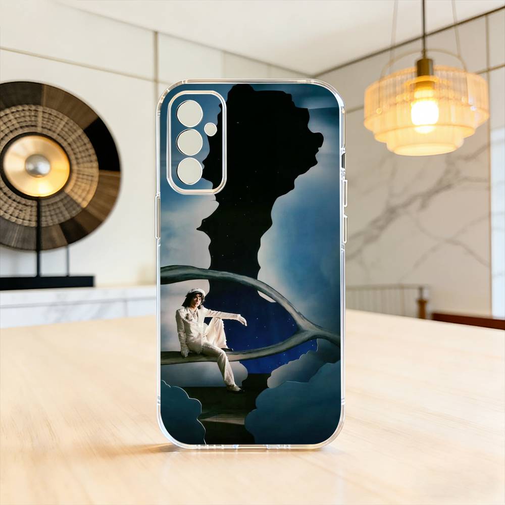

C-Conan G-Gray singer Phone Case For SamsungA10,12,20,21S,30,31,40,50,51,52,70,71 Transparent Cover Samsung a70