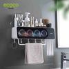 Adhesive Wall-Mounted Toothbrush Holder